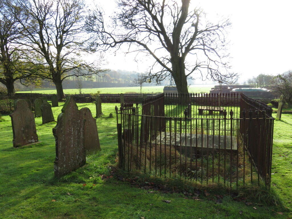 Family vault at St Andrews Churchyard, Slaidburn
Photo used with kind permission of Jude Dobson
