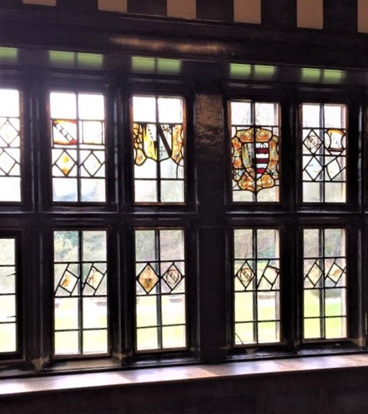 Photo of Shibden Hall windows